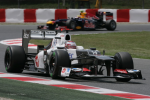 Kamui Kobayashi, Sauber, Barcelona Sunday 2012
