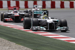 Nico Rosberg, Mercedes GP, Barcelona Sunday 2012