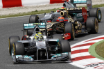 Nico Rosberg, Mercedes GP, Barcelona Sunday 2012