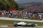 Nico Rosberg, Mercedes GP, Barcelona Sunday 2012