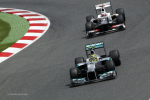 Nico Rosberg, Mercedes GP, Barcelona Sunday 2012