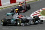 Michael Schumacher, Mercedes GP, Barcelona Sunday 2012