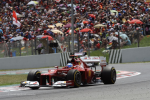 Fernando Alonso, Ferrari, Barcelona Sunday 2012