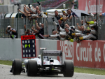 Pastor Maldonado, Williams, Barcelona Sunday 2012