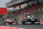 Pastor Maldonado, Williams, Barcelona Sunday 2012