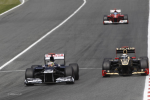 Pastor Maldonado, Williams, Barcelona Sunday 2012