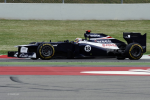 Pastor Maldonado, Williams, Barcelona Sunday 2012