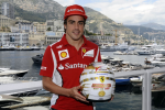 Fernando Alonso, Ferrari, Monaco Wednesday 2012