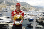 Fernando Alonso, Ferrari, Monaco Wednesday 2012