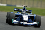 Heinz Harald Frentzen in de Sauber