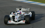 Jenson Button in actie