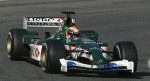 Antonio Pizzonia in de Jaguar R3B