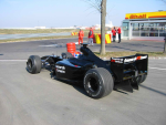 Justin Wilson in de Minardi PS03