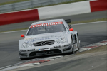 Christijan Albers in de Mercedes-Benz CLK DTM