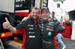 Paul Stoddart en Jos Verstappen