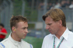 Nicolas Kiesa en zijn manager David Sears