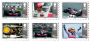 Lewis Hamilton postzegels