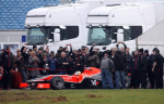 Virgin F1, Timo Glock, Virgin VR01 shakedown