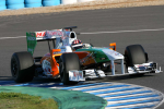 JR Hildebrand, Force India, Jerez, 2009