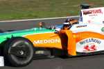 JR Hildebrand, Force India, Jerez, 2009