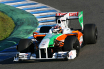 JR Hildebrand, Force India, Jerez, 2009