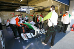 JR Hildebrand, Force India, Jerez, 2009