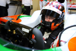 JR Hildebrand, Force India, Jerez, 2009