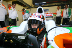JR Hildebrand, Force India, Jerez, 2009