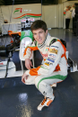 JR Hildebrand, Force India, Jerez, 2009