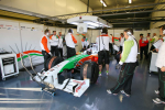 JR Hildebrand, Force India, Jerez, 2009