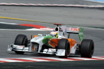 Adrian Sutil, Force India, Barcelona Friday 2010