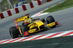 Robert Kubica, Renault, Barcelona Saturday 2010