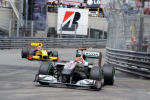 Michael Schumacher, Mercedes GP, Monaco Saturday 2010