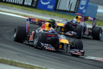 Mark Webber, Sebastian Vettel, Red Bull, Istanbul Sunday 2010