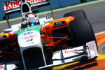 Adrian Sutil, Force India, Valencia Friday 2010