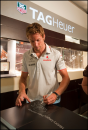Jenson Button, Button bezoekt Tag Heuer