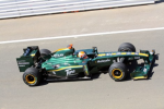 Jarno Trulli, Lotus, Silverstone Friday 2010