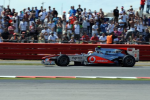 Lewis Hamilton, McLaren, Silverstone Sunday 2010
