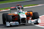 Adrian Sutil, Force India, Spa Francorchamps Saturday 2010