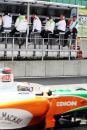 Adrian Sutil, Force India, Spa Francorchamps Saturday 2010