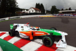 Adrian Sutil, Force India, Spa Francorchamps Saturday 2010