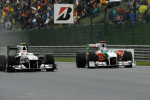 Adrian Sutil, Force India, Spa Francorchamps Saturday 2010