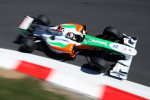 Adrian Sutil, Force India, Monza Friday 2010