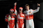Felipe Massa, Fernando Alonso, Jenson Button, Monza Saturday 2010