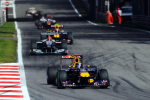 Sebastian Vettel, Red Bull, Monza Sunday 2010