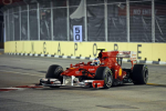 Fernando Alonso, Ferrari, Singapore Saturday 2010