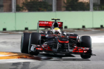 Lewis Hamilton, McLaren, Singapore Sunday 2010