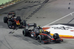 Bruno Senna, Hispania Racing, Singapore Sunday 2010