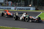 Timo Glock, Sakon Yamamoto, Suzuka Sunday 2010