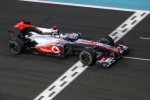 Jenson Button, McLaren, Abu Dhabi Sunday 2010